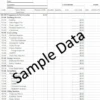 Example Project Cost Spreadsheet Template www.ifyourhousecouldtalk.com
