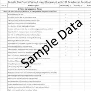 residential-risk-management-spreadsheet-template